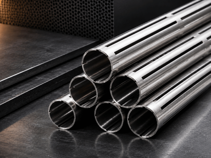 2 mm Stainless Steel Slot Pipe