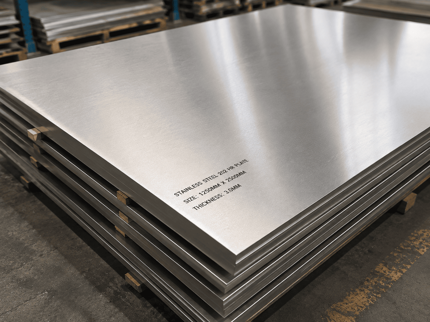 Stainless Steel 202 HR Plate